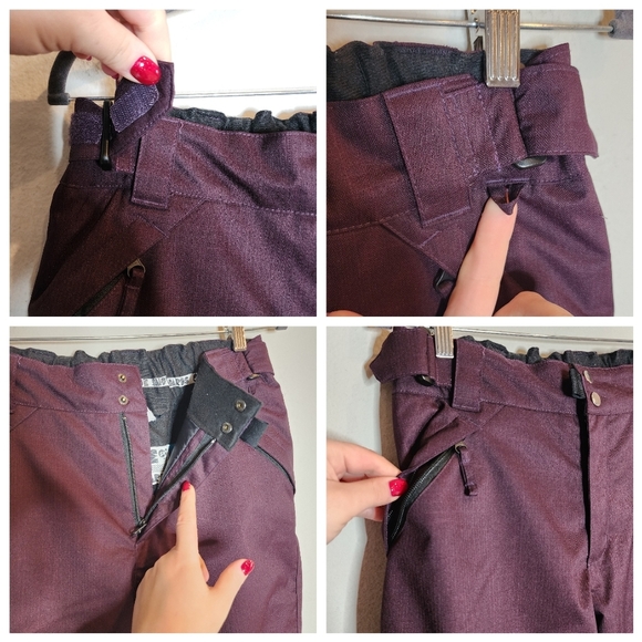 Ride Snowboard Dart Pant Blackberry Purple Size Large 13-14 Ski Snow Winter - Picture 2 of 16